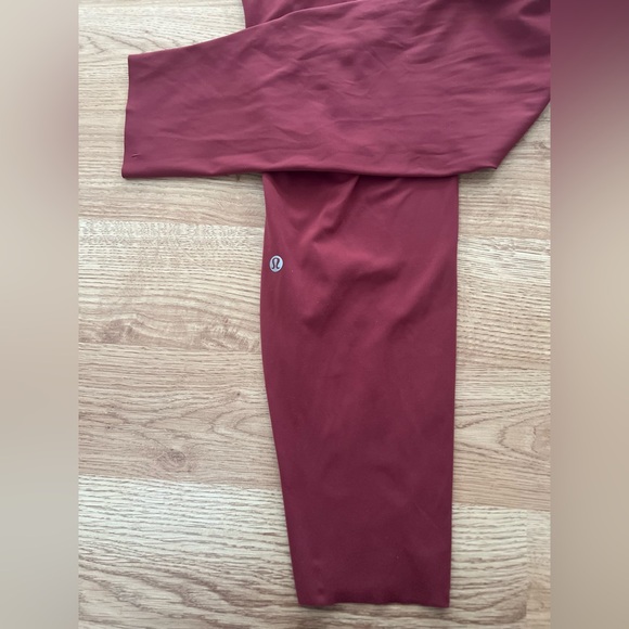 Lululemon Athletica Berry Leggings 25” - Picture 2 of 5